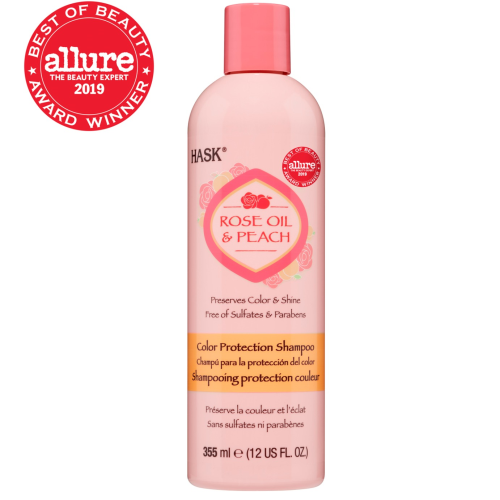 HASK SHAMPOO - ROSE OIL & PEACH 12 OZ