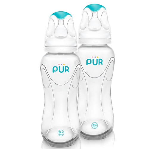 PUR WIDE NECK BOTTLE 8OZ