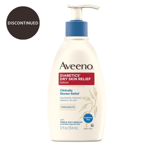 AVEENO DIABETIC DRY SKIN RELIEF LOTION 12OZ