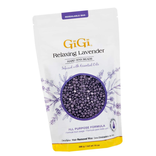 GiGi Relaxing Lavender Hard Wax Beads - 14 oz