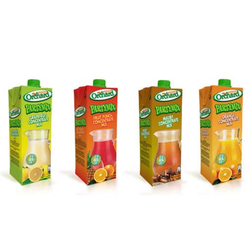 Nestle Orchard Party Mix Concentrate Juice Mix 1L