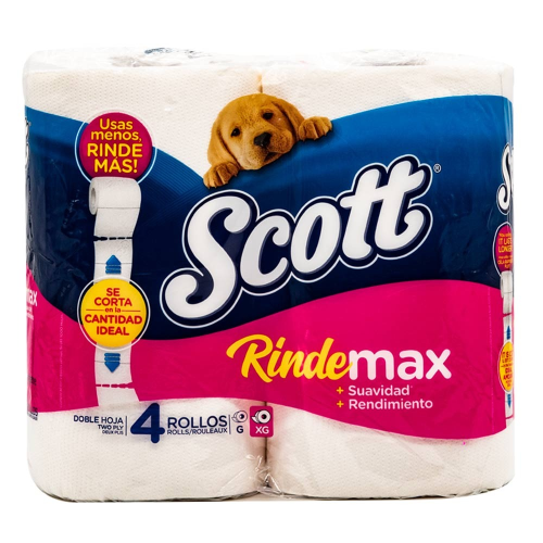 Scott Rindemax 4 Count Bathroom TIssue