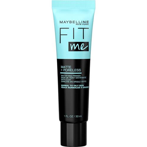 Maybelline New York Fit Me Matte + Poreless Mattifying Face Primer Makeup With Sunscreen, Broad Spectrum SPF 20, Clear, 1 Fl Oz