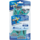 Xtra Care Triple Blade Pivoting Head Disposable Razor, 4 Pac