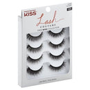 Kiss Lash Couture 4 Pack Pair Eyelashes