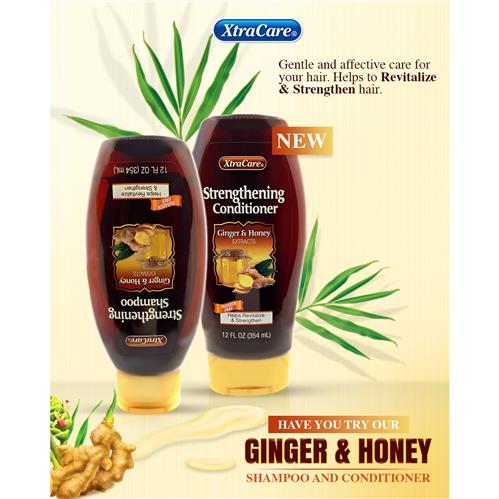 Xtra Care Strengthening With Ginger & Honey Extracts Haicare 12 fl oz