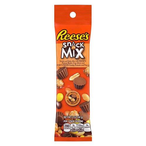 Reese's Peanut Butter, Peanuts and Milk Chocolate Snack Mix, 2 Oz