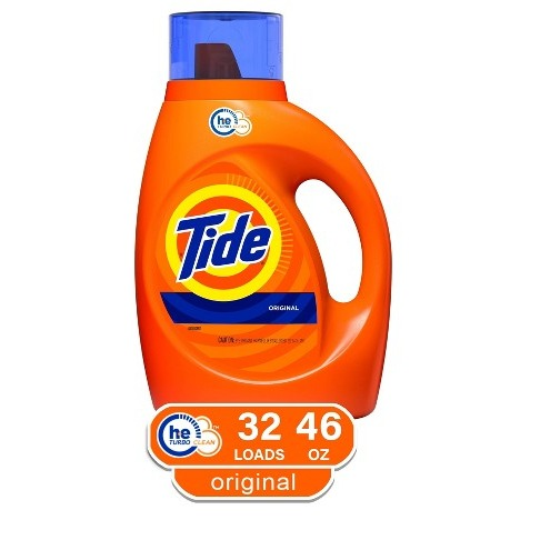 Tide Original High Efficiency Liquid Laundry Detergent - 46oz