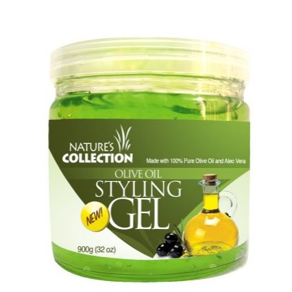 NATURE'S COLLECTION OLIVE OIL STYLING GEL - 15OZ