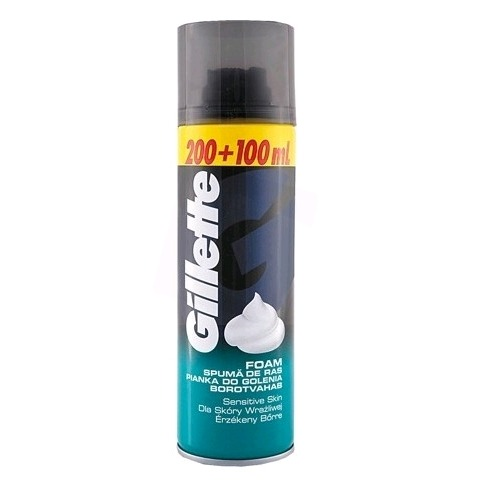 Gillette Shaving Foam 300ml Regular Sensitive