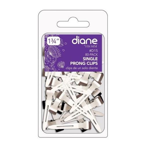 Diane 1.75" Single Prong Clips, 80-pack