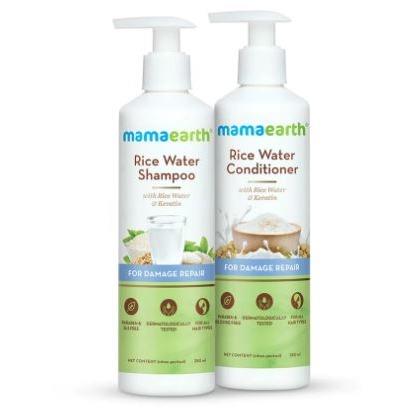 Mamaearth Rice Water & Keratin For Damage Repair 250ml