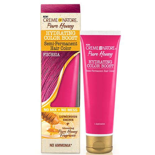 Creme Of Nature Pure Honey Hydrating Color Boost Semi-Permanent Hair Color 3 fl oz