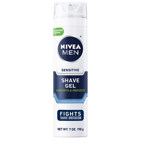 Nivea Men Sensitive Shaving Gel - Protects Sensitive Skin From Shave Irritation - 7 Ounce