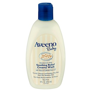 Aveeno Baby Soothing Relief Creamy Wash with Natural Oatmeal, 8 fl. oz