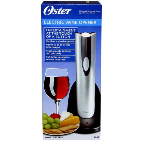 Oster Electric Wine Opener - Rechargeable