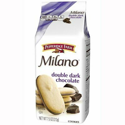 Pepperridge Farm Milano Double Dark Chocolate Cookies 6oz