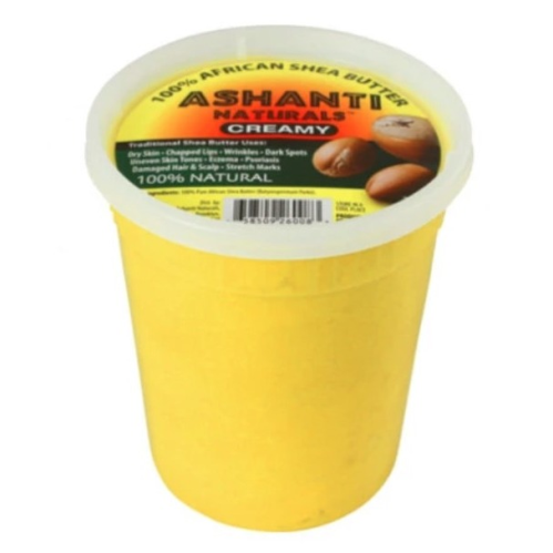 Ashanti Naturals 100% Soft & Creamy Yellow Shea Butter 28 oz