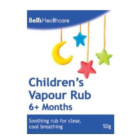 Bell's Healthcare Children's Vapour Rub 50g 6+ Months