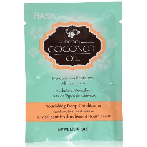 Hask Monoi Coconut Oil Nourishing Deep Conditioning Treatment Packet, 1.75 Ounce