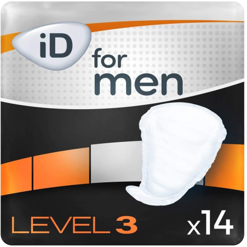 iD For Men Incontinence Pads - Level 3 (Pack of 14)