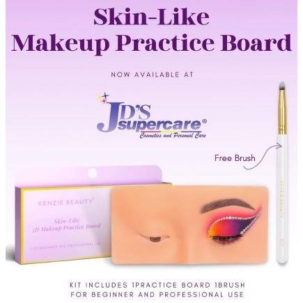 Kenzie Beauty 5D Skin Like Makeup Practice Board