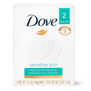 DOVE SOAP SENSITIVE SKIN 2PK