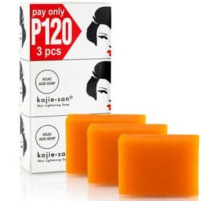 Kojie San Skin Lightening Kojic Acid Soap 3 Bars - 100g