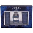 Guess 1981 Indigo Eau De Toilette Gift Set For Men