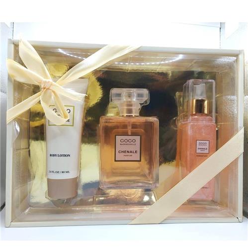 Gogo Chenale 3 Pc Gift Set For Women