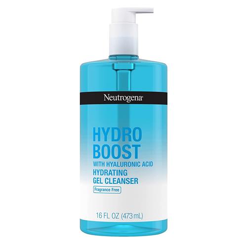 Neutrogena Hydro Boost Fragrance-Free Hydrating Facial Gel Cleanser With Hyaluronic Acid 16 fl. Oz