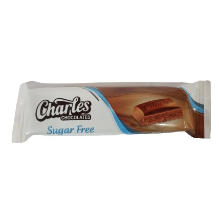 Charles Milk Chocolate Sugar Free 50g