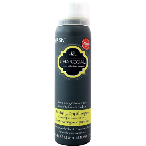Hask Charcoal With Citrus Purifying Dry Shampoo 2.5oz Travel Size