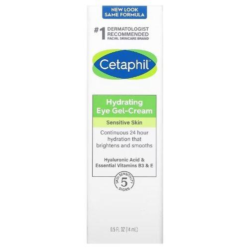 Cetaphil, Hydrating Eye Gel-Cream with Hyaluronic Acid, 0.5 fl oz