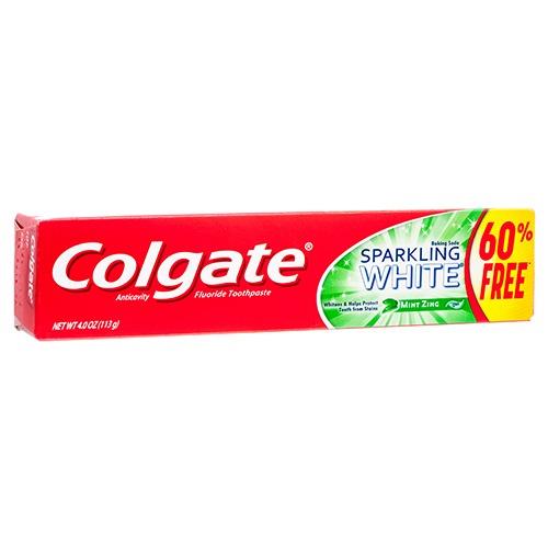 Colgate Mint Zing Sparkling White Toothpaste 4oz