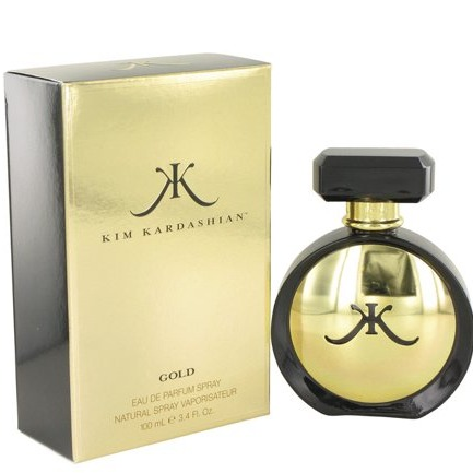 Kim Kardashian Ladies Gold Eau De Parfum Spray 3.4 oz