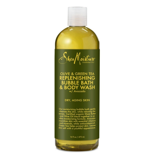 SheaMoisture Olive & Green Tea Bubble Bath & Body Wash - 16 fl oz