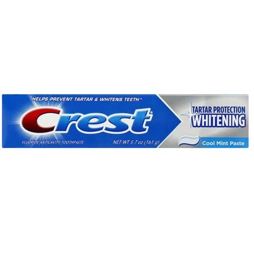 Crest Tartar Protection Toothpaste, Whitening Cool Mint, 5.7 oz