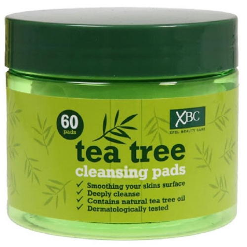 XBC Tea Tree Facial Cleansing Pads - 60 Pads