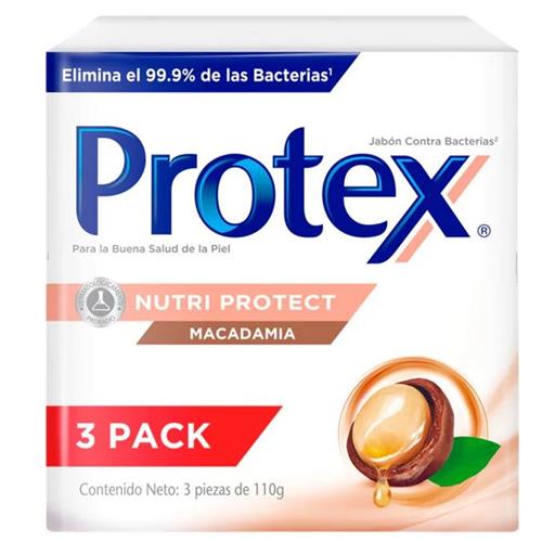 Protex 3 Pack Soap - Nutri Protect Macadamia 330g