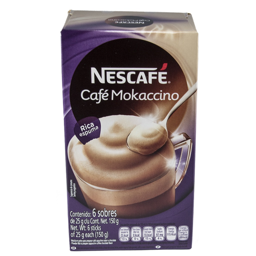 Nescafe 25g Cappuccino Mix Boxes, 6's