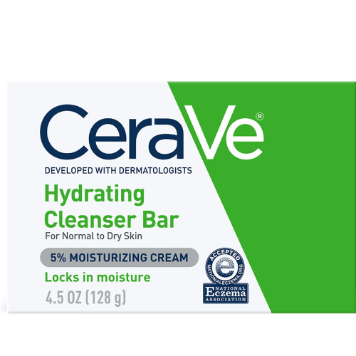 CeraVe Hydrating Cleansing Bar for Face and Body 4.5 oz.