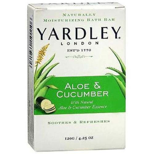 YARDLEY ALOE/CUCUMBER SOAP 120GM