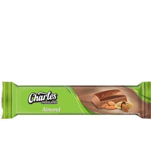 Charles Chocolate Almond 50g