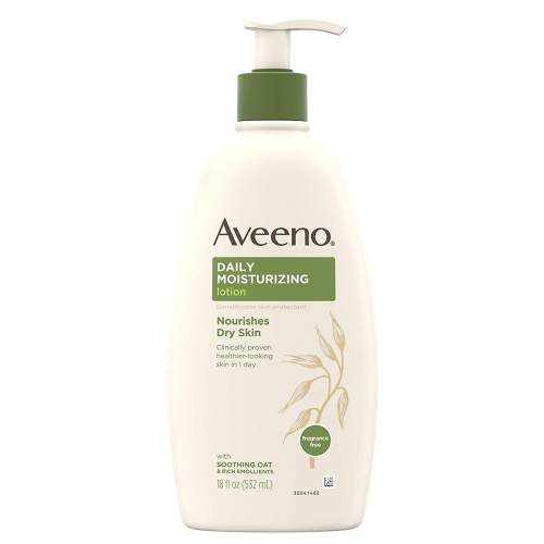 Aveeno Daily Hydrating Body Lotion with Soothing Oatmeal and Rich Emollients, Fragrance Free, 18 Fl Oz SAVE $18