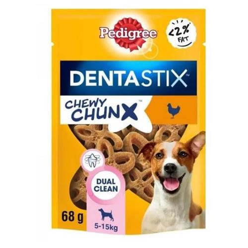 Pedigree Dentastix Chewy Chunx 5-15Kg 68g