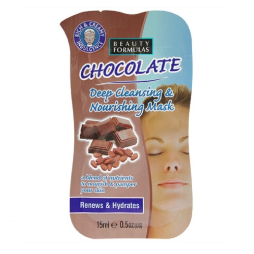 BEAUTY FORMULAS FACE MASK - CHOCOLATE 15ML