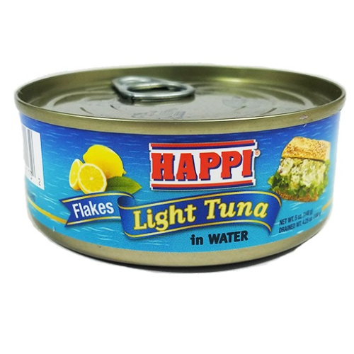 Happi Tuna Flakes/Water 5oz