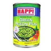 Happi Green Pigeon Peas 15oz