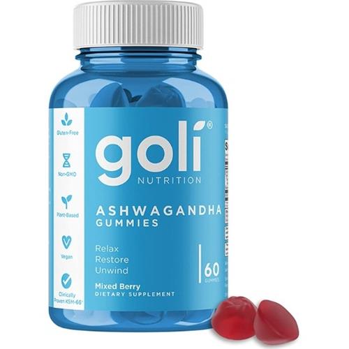 Goli Nutrition, Ashwagandha Gummies, 60 Gummies